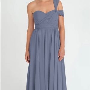 Jenny Yoo Mira Convertible Dress in Peri